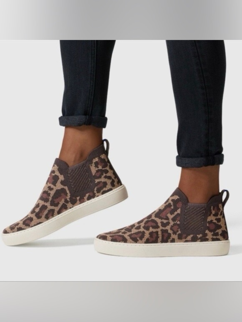 Rothy's Women's Chelsea Boot Wildcat Leopard Print